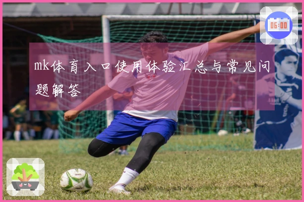 mk体育入口使用体验汇总与常见问题解答